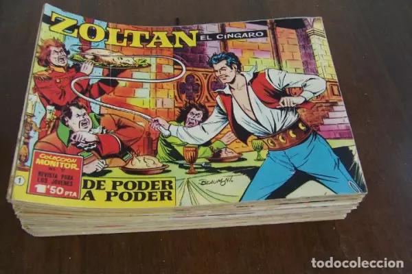 COLECCION COMPLETA TEBEOS ZOLTAN EL ZINGARO ORIGINAL 1963