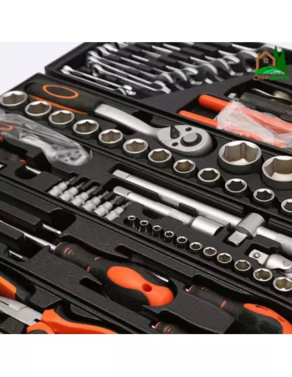 Caja de Herramientas Metálica de 85 piezas.