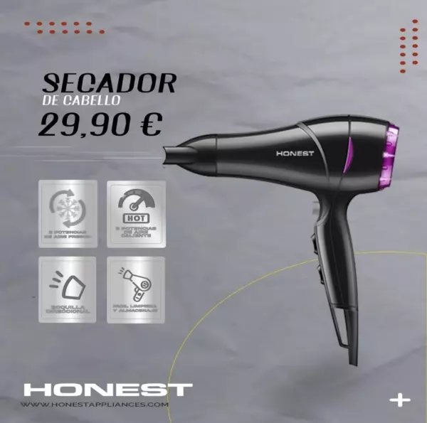 Secadores de Pelo Nuevos | Potencia Profesional