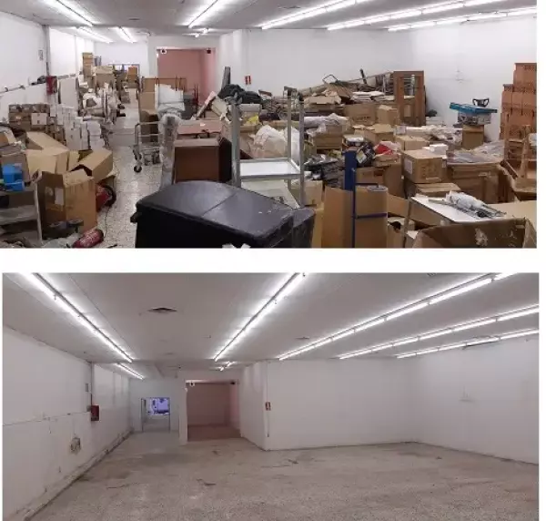 Vaciados de todo tipo de locales