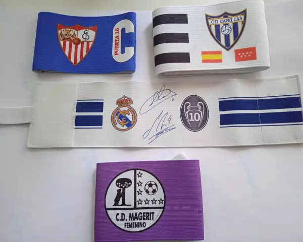 Brazaletes capitán personalizados