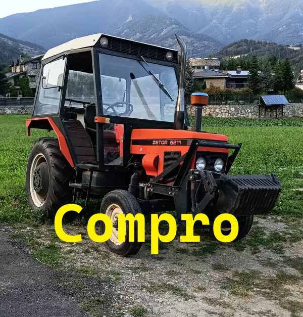 Compro tractores Zetor