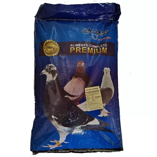 Galian Mixtura M6 para Cría y Pichones de Palomas Mensajeras