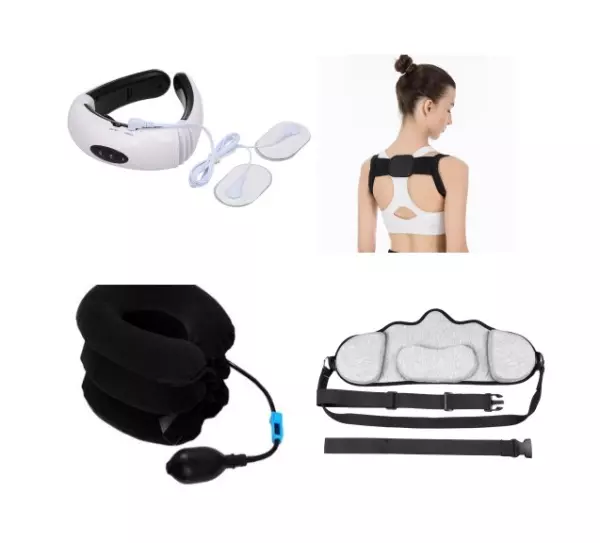 Smart Cervical Massager for Neck Pain Relief – Portable Elec