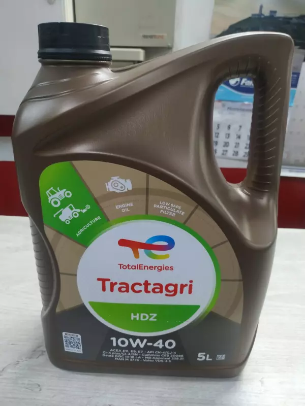 ACEITE TOTAL 10W/40 TRACTAGRI HDZ