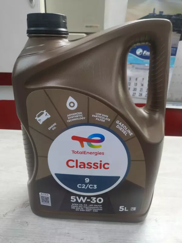 ACEITE TOTAL 5W/30 CLASSIC 9 C2/C3