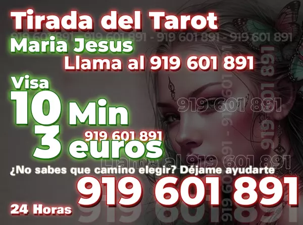 Tarot Barato - 3€ 10 min con Maria Jesus