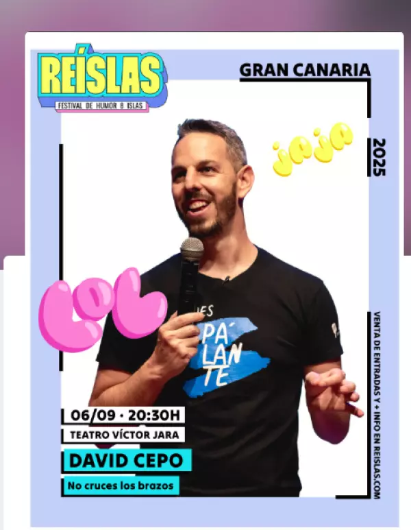 ENTRADAS DAVID CEPO LAS PALMAS 2025