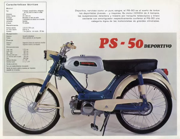 Honda Serveta PS50 Deportiva