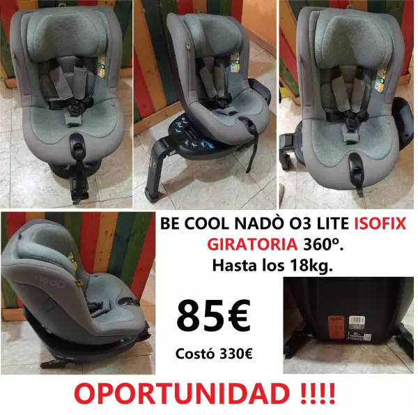 SILLA COCHE ISOFIX GIRATORIA BEE COOL 03 LITE en PUMUCKI REUS (tgna)LIQUIDACIÓN!