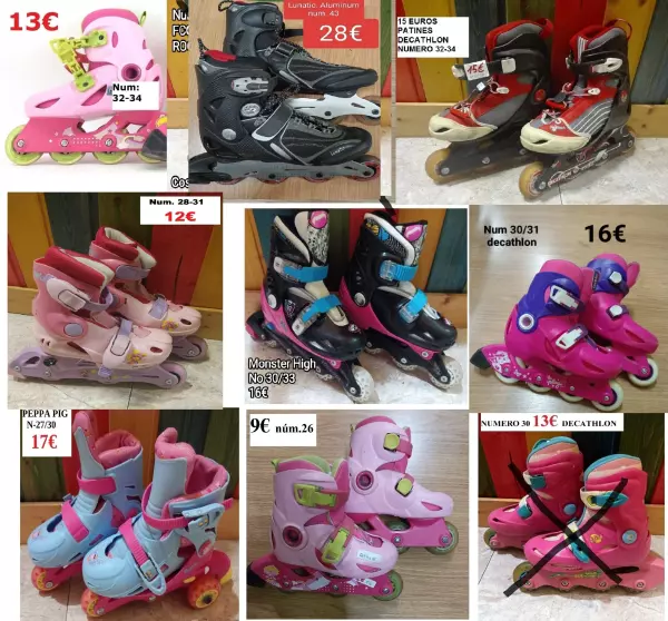 PATINES EN LINEA DESDE 9€ en PUMUCKI REUS ( TGNA)