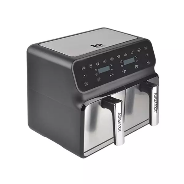 Freidora de Aire Dual TM Electron 8L 1700W con Pantalla Digital