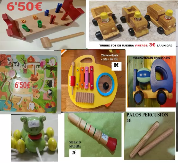 JUGUETES DE MADERA DESDE 3€ (3)