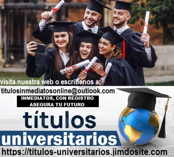 TITULOS UNIVERSITARIOS DE ESPAÑA CON REGISTROS