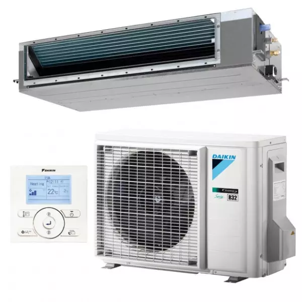 Equipo de Conductos Daikin ADEAS35A – Control Remoto Cableado