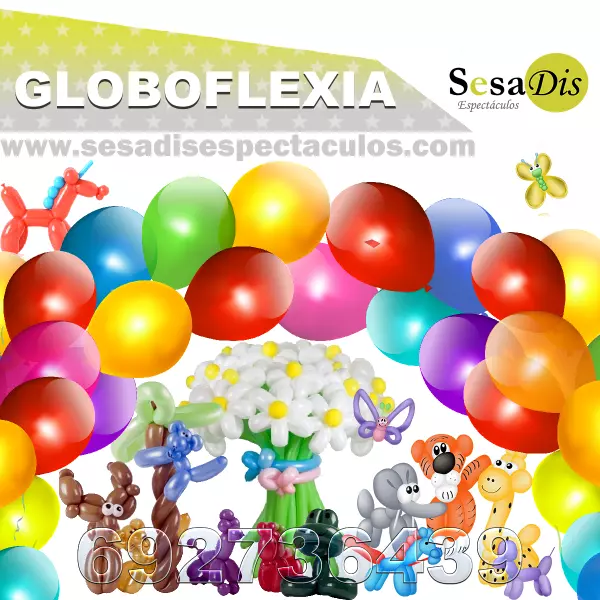 Globoflexia. Figuras con globos