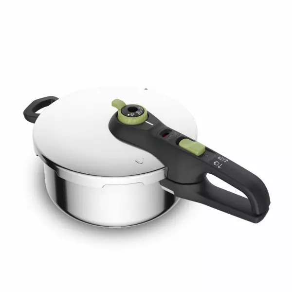 Olla Express Tefal P2580400 de Acero Inoxidable 4L – Cocina Rápida