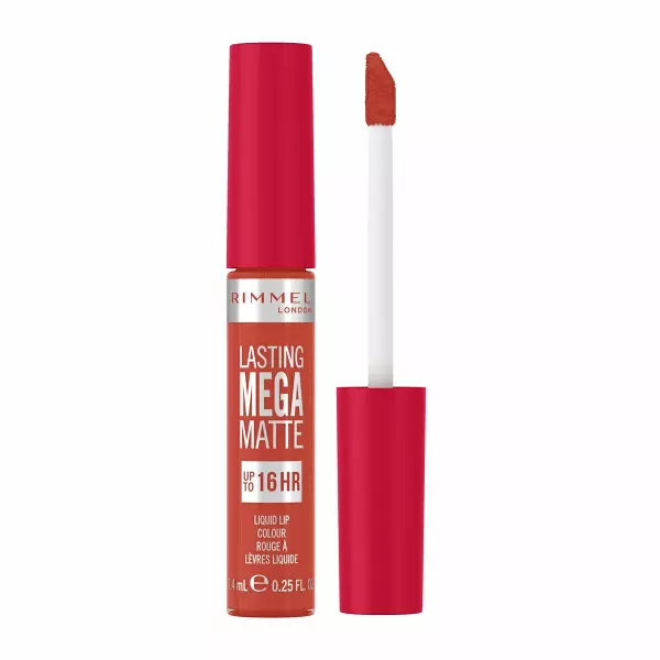 Labial Líquido Rimmel London Lasting Mega Matte Nº 920 Scarlet Flames