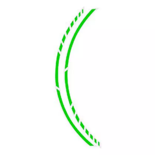 Adhesivo para Llanta Foliatec Verde Neón – Personalización Deportiva