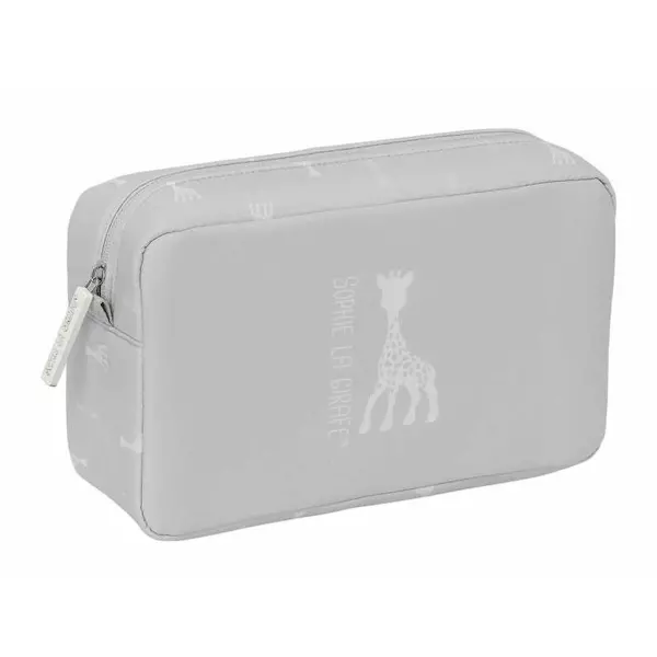 Neceser de Viaje Sophie la Girafe Gris Claro 28 x 16 x 9 cm – Compacto