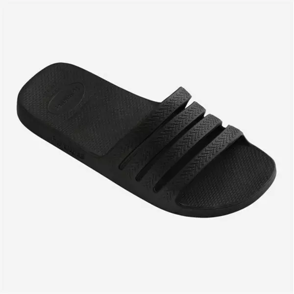 Chanclas para Niños Havaianas Slide Stradi en Color Negro – Comodidad