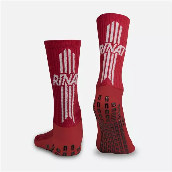 Calcetines Deportivos Rinat Rojos Antideslizantes Unisex para Adultos
