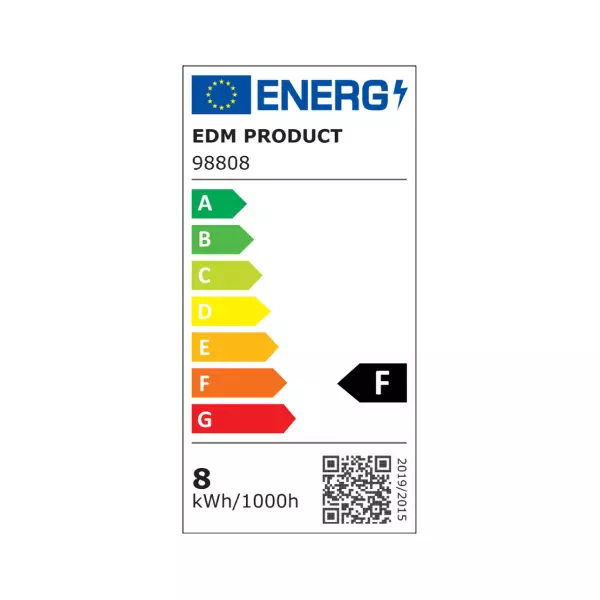 Tubo LED EDM 98808 Linestra S14S 9W 700 lm 2700K Luz Cálida 50 cm