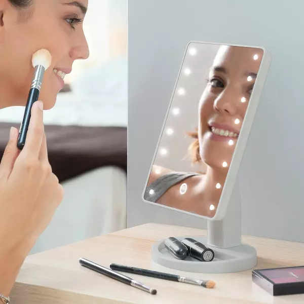 Espejo LED Táctil de Sobremesa Perflex – Espejo de Maquillaje