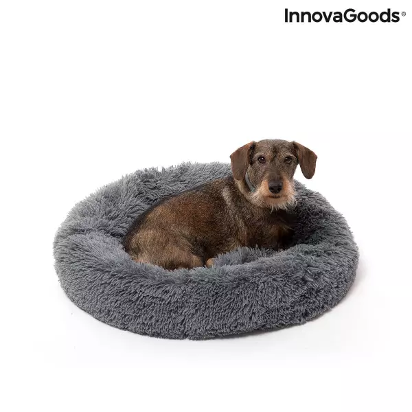 Cama Antiestrés para Mascotas Bepess InnovaGoods Ø 60 cm – Relajante