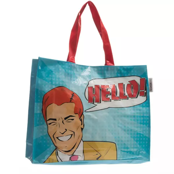 Bolsa de Playa Hello! y Wow! – Diseño Surtido, Resistente y Colorido