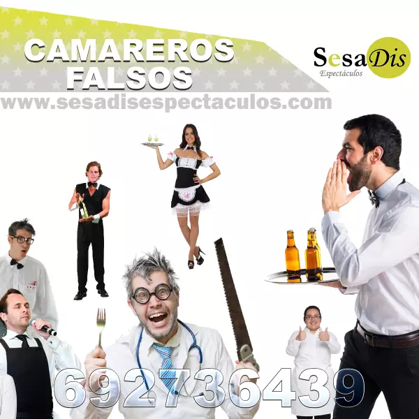 Camareros falsos. Infiltrados