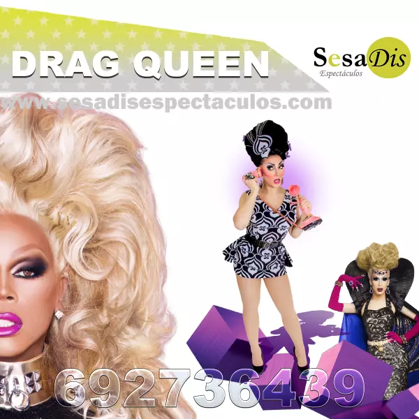 Drag Quenn. Espectáculo de Drag