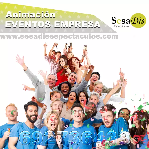 Espectaculos para cenas de empresa. Animaciones