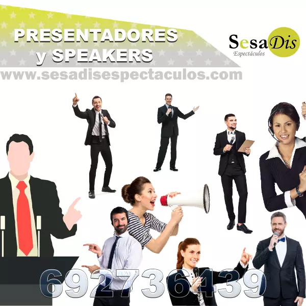Presentadores profesionales