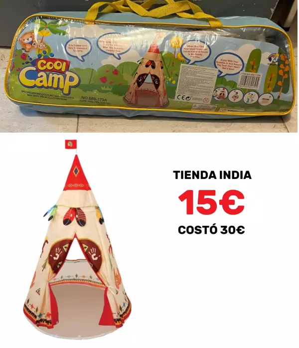 TIENDA INDIA como nueva!!