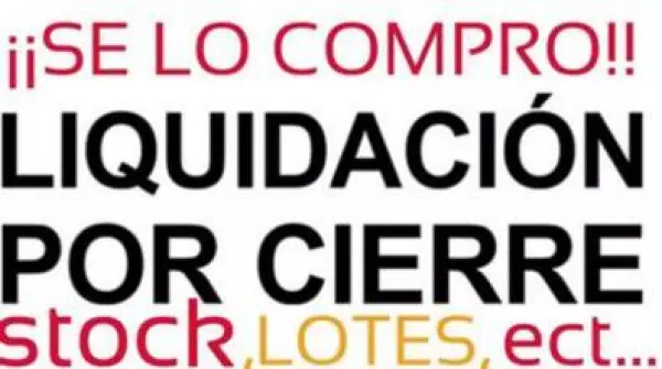 Compro restos de tiendas cierres de negocios