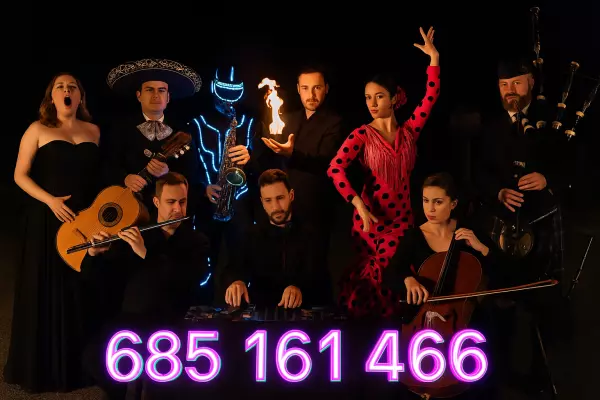 Grupos de tuna, magos, dj, flamenco, músicos, etc, para FIESTAS