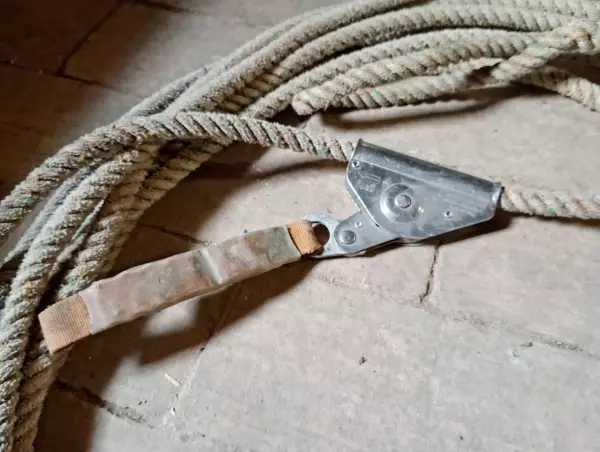Cuerda obra 18m con anticaídas tractel