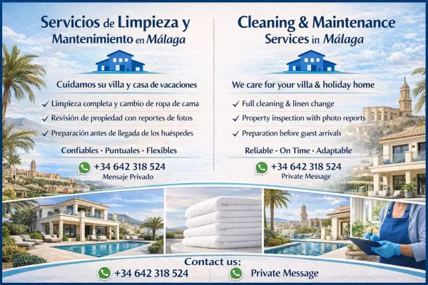Servicios de Limpieza y Mantenimiento en Málaga