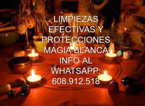 LIMPIEZAS CON MAGIA BLANCA +34608.912.518