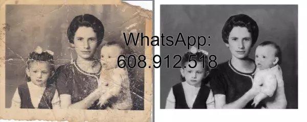 RESTAURO FOTOGRAFÍAS ANTIGUAS 608 91 25 18