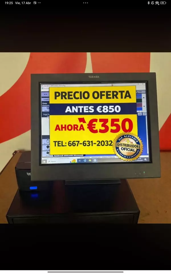 TPV Táctil profesional