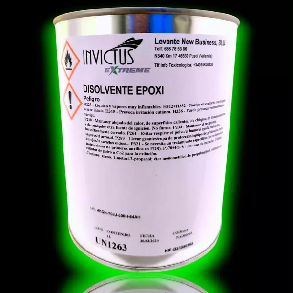 Epoxi Thinner – Disolvente de Epoxy®