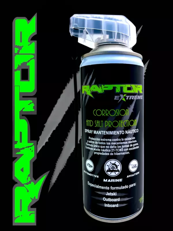 Protector contra salitre y corrosión para motores náuticos
