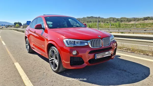 BMW X4 X35D Pack M 313cv auto 8v. Año 2015. Km: 134.772.