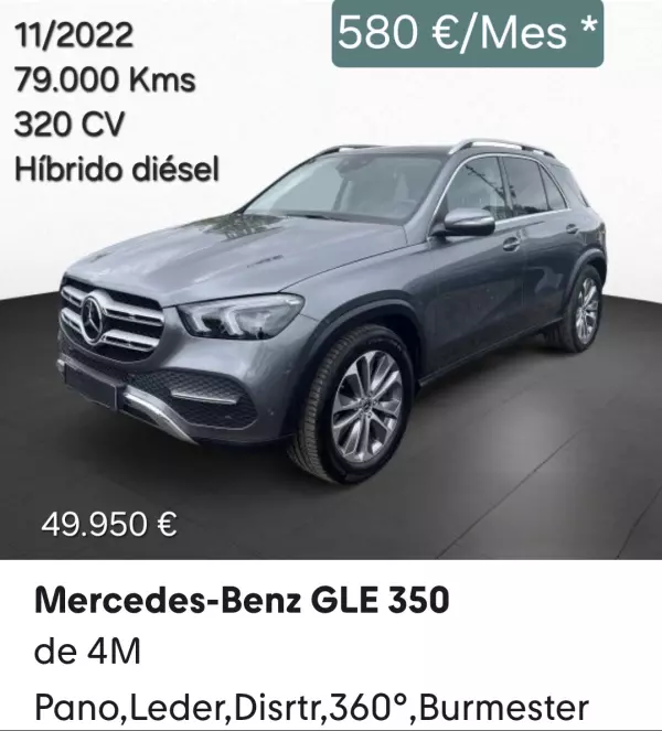 Mercedes GLE 350 de 2022