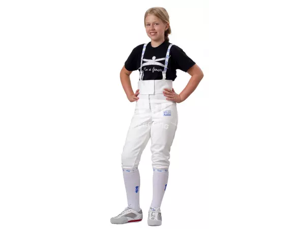 Pantalones de esgrima 350N CE Niños PBT ESGRIMA