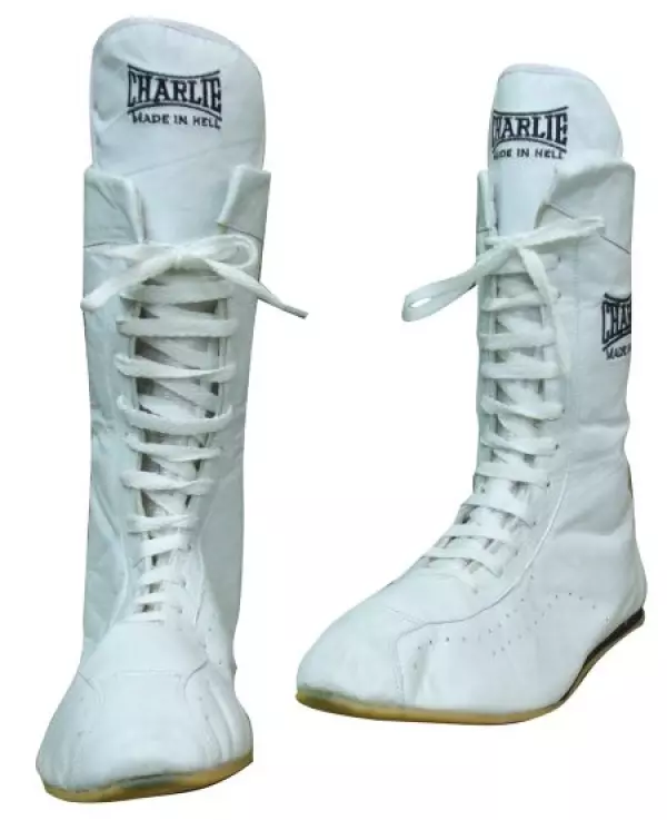 BOTA LEGEND BOXEO blanco/negro