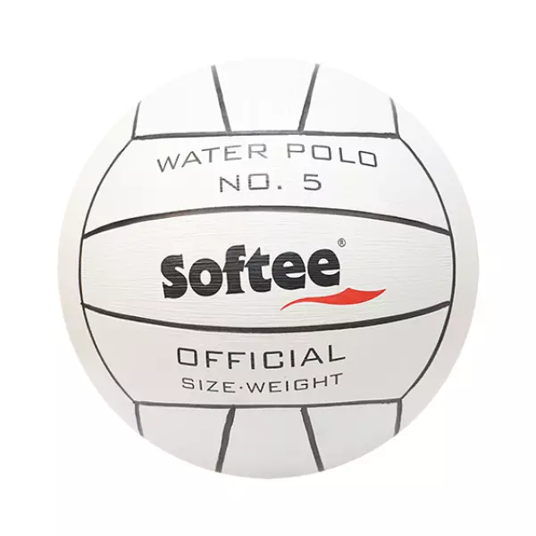 BALON WATERPOLO SOFTEE Nº 5 CAUCHO