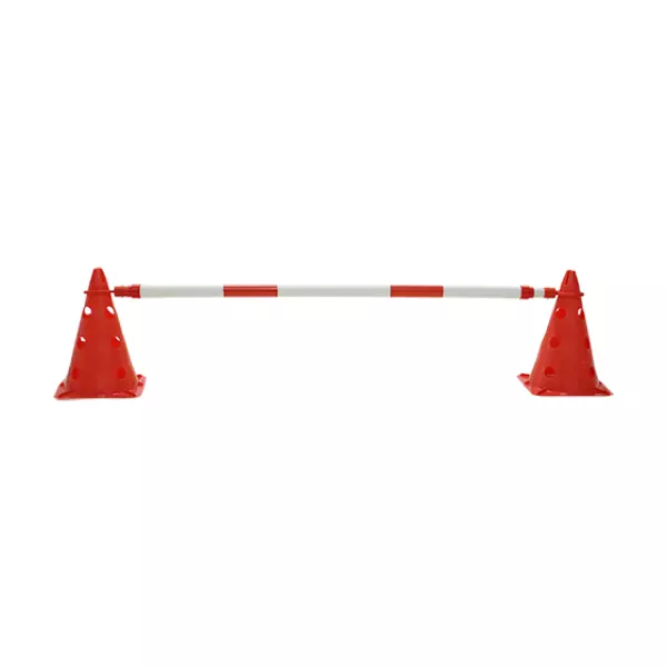 PICA PARA VALLA EXTENSIBLE ROJO/BLANCO